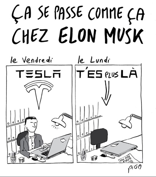 Tesla t'es plus l