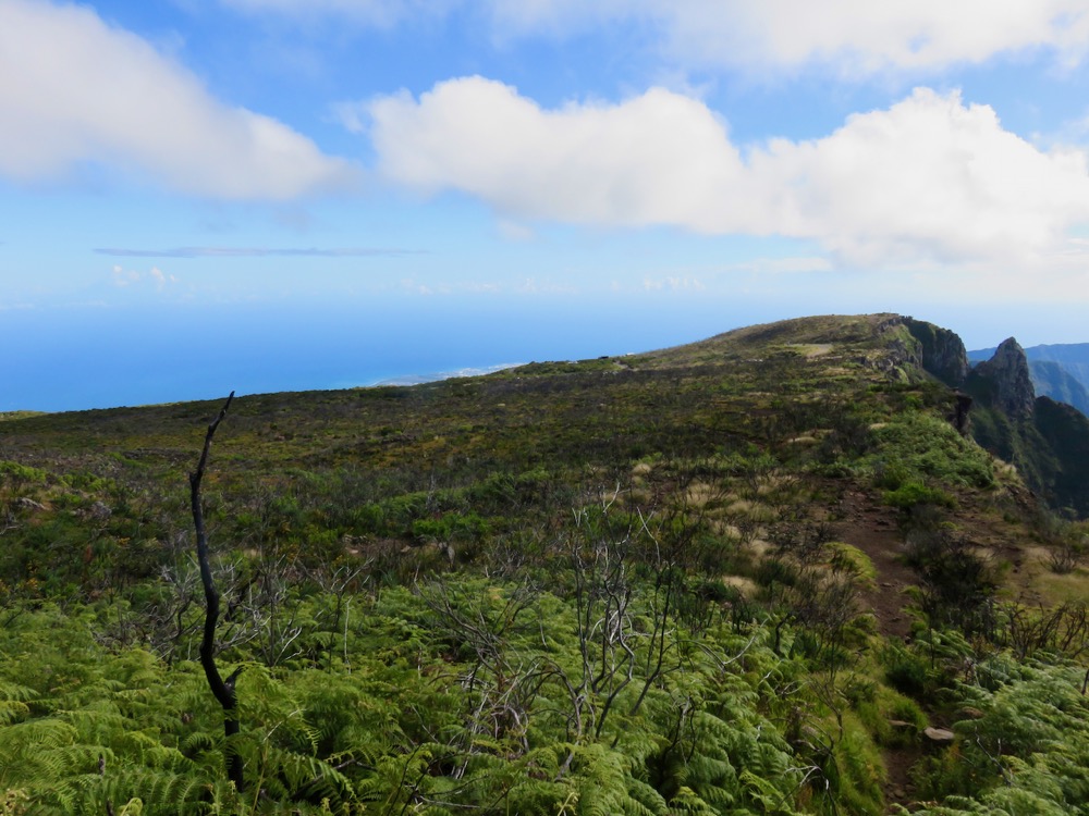 8. Le sentier du bord du rempart. À droite le Pition Maïdo.jpeg